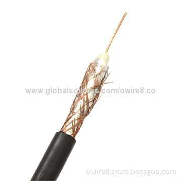 Micro Coaxial Cable, Transparent PVC Jacket, 100m or 300m Per RollNew
